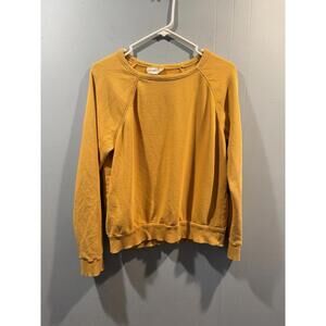 Womens Universal Thread Sweatshirt Size Small Yellow